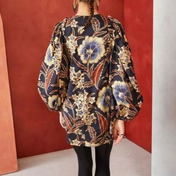 Ulla Johnson Claudine 100% Silk Mini Dress SOLD OUT - Picture 2 of 7